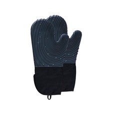 Ariaz 烘烤耐熱烤箱手套, 黑色的, 1套