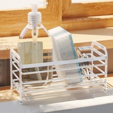 廚房整理層架 KMY21080509, 白色的