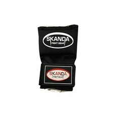 SKANDA Easy Handwrap 5 孔拳擊跆拳道, 黑色的