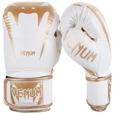 VENUM Giant 3.0 拳擊手套, 白+金+金
