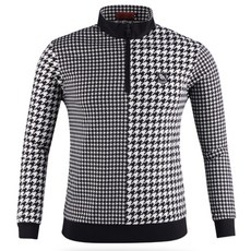 야마구치골프 럭스골프 야마구찌 남성 배색 반집업 골프셔츠 YG1A417