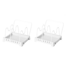 可調整式鍋蓋架, 單色, 2個