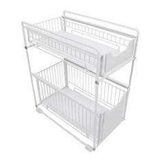 Blue Sun收納式抽屜型收納櫃, 白喇叭