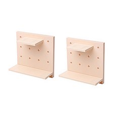 Bluesun 洞洞板收納 22 x 22 cm, 米色, 2個