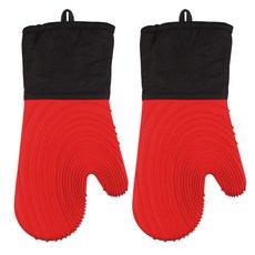 Beyond Hamil北歐風感性烤箱手套, 紅色的, 2入