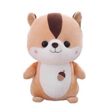 nature times 松鼠絨毛娃娃, 棕色, 30cm, 1個