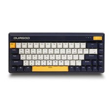 드루갓 퓨전 블루투스 기계식 유무선겸용 텐키리스 키보드, NAVIGATOR, Durgod Fusion 블루투스 유무선 키보드, 갈축
