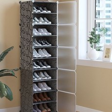 SAERON IIDE簡易鞋櫃 1列 10層, 灰色