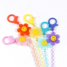 Flower Smile壓克力口罩鍊5入組
