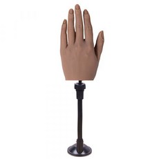 La Bolpe彎曲美甲練習手部模型 9*21cm, 2左手