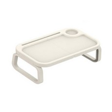 Labe 再一次折疊床上托盤, 白色