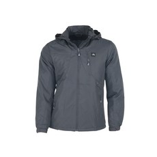 Ferra US 黑色男士登山罩可拆卸防風外套 OCOML7006F1