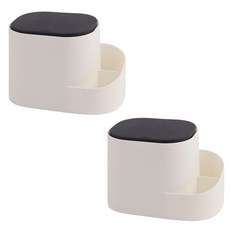 빌드온 다용도 데스크 보관함, 화이트