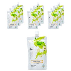 蒟蒻果凍飲 青蘋果口味 10包入, 1.5L, 1組