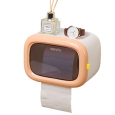 JCP 파스텔 멀티 티슈 케이스, 피치, 1개