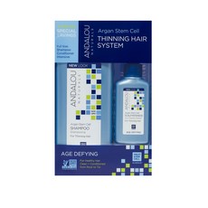 ANDALOU NATURALS 安德魯 摩洛哥堅果頭皮滋養三步驟組 洗髮精+潤髮乳+護髮精華, 1套