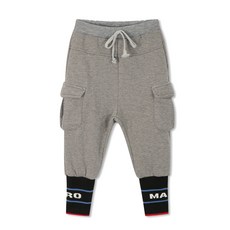 Maro 兒童 Day Day 工裝側口袋貂絨刷毛哈倫褲 MAR012