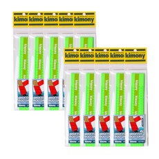 키모니 빅피쉬 낚시 그립테이프 오버타입, 형광그린, 10개