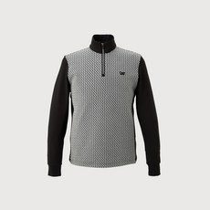 INDIAN 男子高爾夫配色半拉鍊 MIGALXW9431