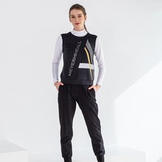 NEVERMINDALL 女款 Marshmel 圖案圓形背心