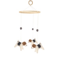 DIY不織布床搖鈴材料包, 狗狗款, 男女通用