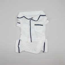 Designsano 狗狗連身睡衣, 白色