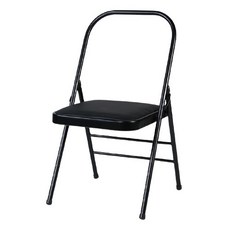 Lion瑜珈皮拉提斯專業折疊椅 SI163, 黑色的