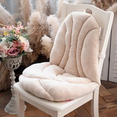 餐椅用靠墊, 03米色