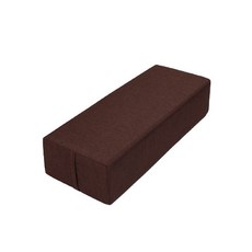 리온 요가 베개 린넨 블록 SI154, 브라운, 1개