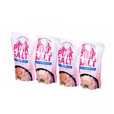 Tops 韓國喜馬拉雅粉紅鹽粗粒 500g x 2p + 細粒 500g x 2p 套組, 1套