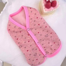 Designsano Dog Kanish 睡衣背心開衫, 粉色的