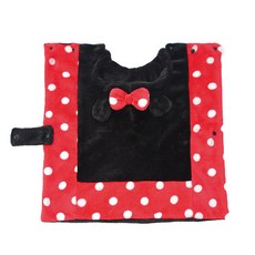 寵物可愛披風睡袋, 黑紅