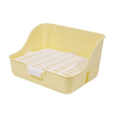 Carno 卡諾 粉彩小動物便盆 FREE, 方形黃色, 1個