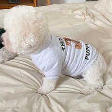 BYDAMSOOMI 小狗夫婦男人, 灰色的