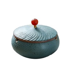 Durable陶瓷圓形菸灰缸, 08款式8, 1個