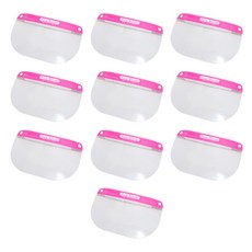 어린이 페이스쉴드, 1개입, 10개, 핑크