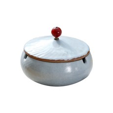 Durable陶瓷圓形菸灰缸, 09款式9, 1個