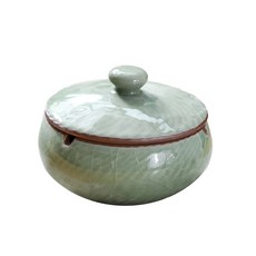 Durable陶瓷圓形菸灰缸, 02款式2, 1個