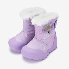 bogs 兒童愛心字體雪靴