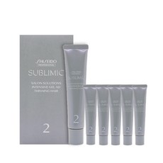 Shiseido Salon Solution Intensive Hair Pack Gel Fine Hair AD, 40克, 6個