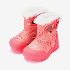 bogs 兒童愛心字體雪靴