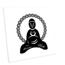 HTP 傳統紋樣瓷磚 K0633 8510, 佛菩薩紋, 1個