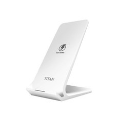 모던드로우 퀵차지 무선 고속 충전 거치대 CTC-WS10W, 화이트
