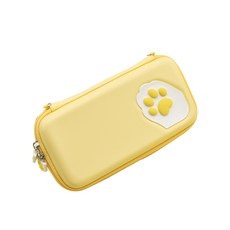 BS UP貓掌Nintendo Case 10 Switch Lite 黃色, 1個, 單品
