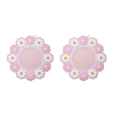 花朵造型矽膠防滑隔熱墊, 2個