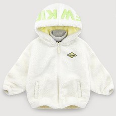 JELISPOON 童款時尚毛絨連帽外套