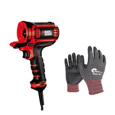 BLACK+DECKER 百得 EVO 有線機身 EAC800+工作手套套組, 1套