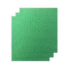 rumimiru 廚房洗碗巾 17 x 21cm, 綠色, 3個