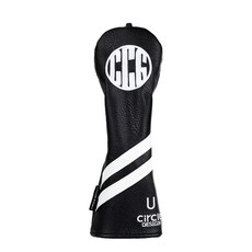 Circle DESIGN GOLF 多功能桿頭套, 黑色, 1個