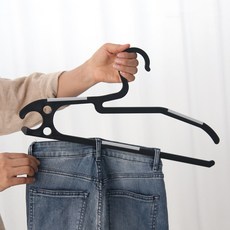 Onyx 3.0 衣架兼褲架, 黑色 + 灰色, 20個